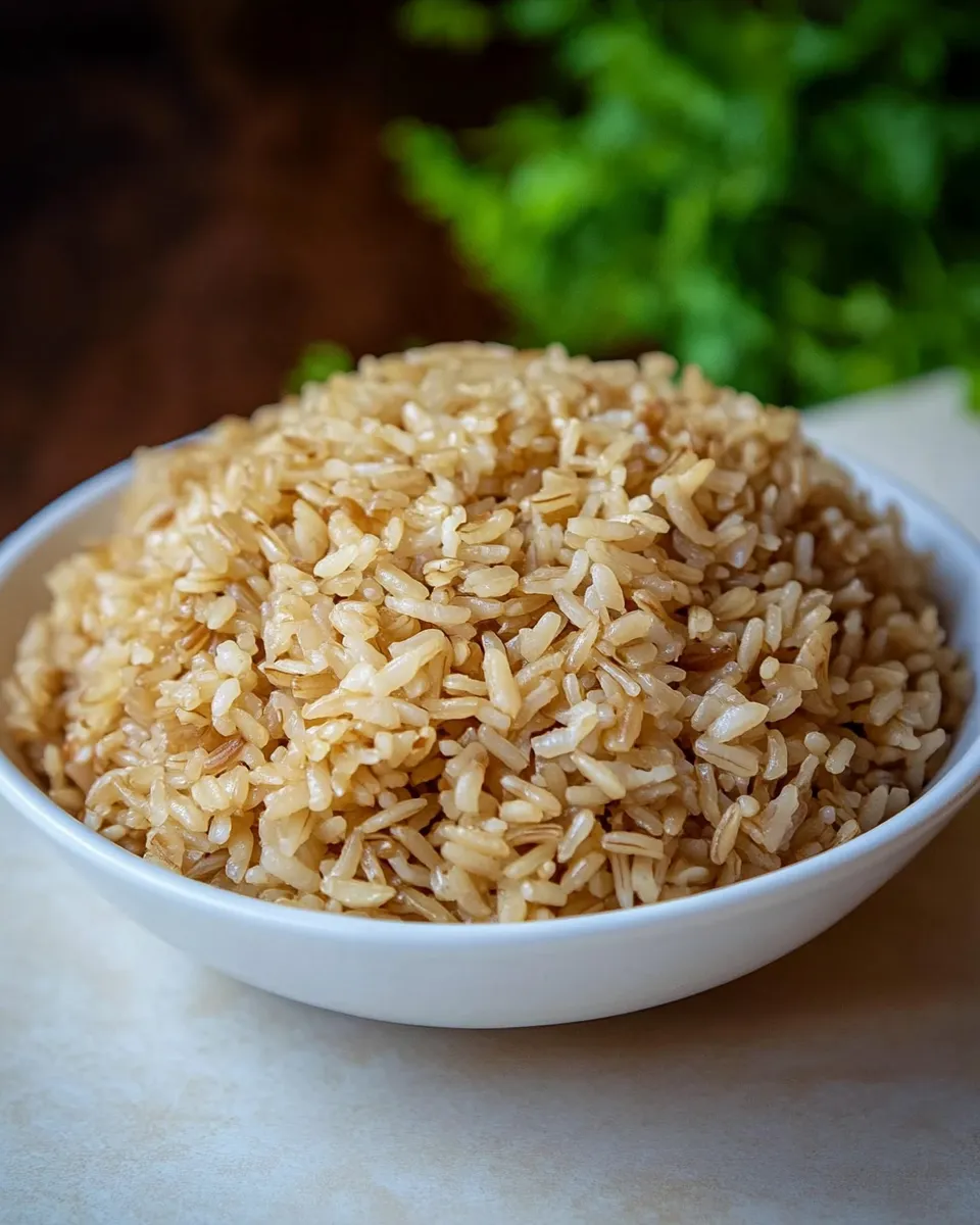 Healthy How to Cook Brown Rice in the Microwave shot