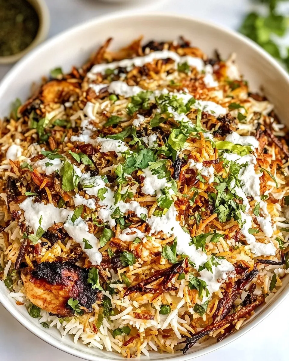 Homemade How to Make Biryani Chicken photo