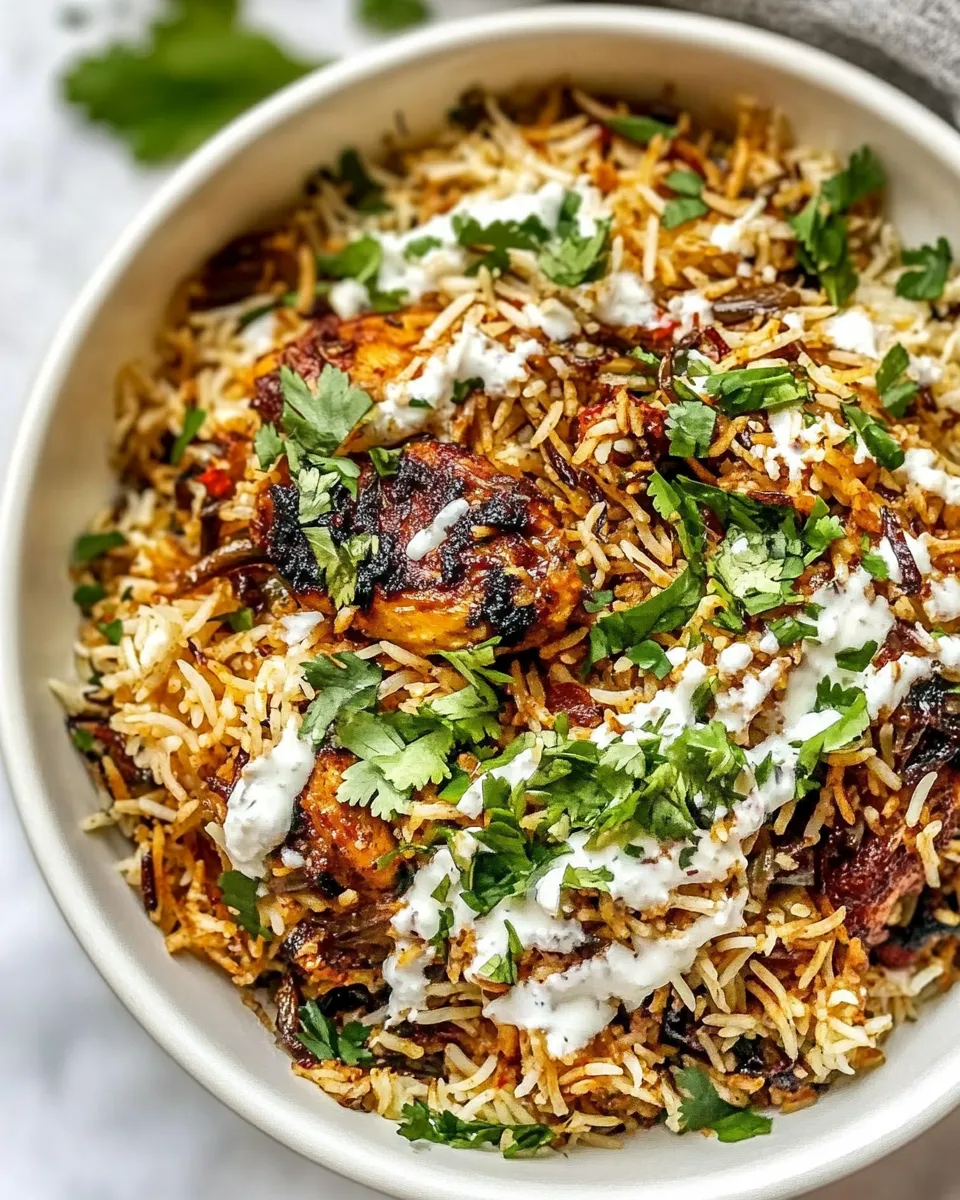 Delicious How to Make Biryani Chicken recipe photo