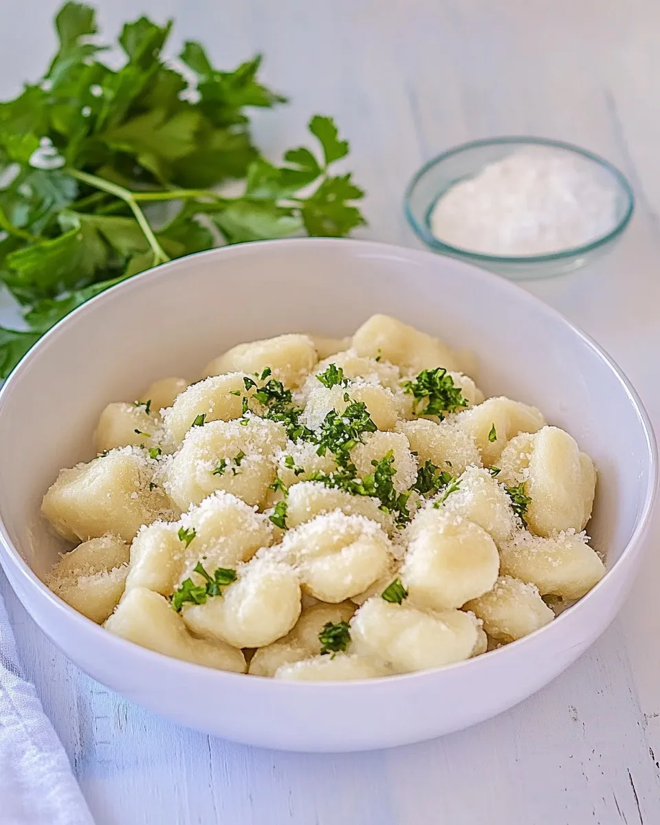 Delicious How to Make Homemade Potato Gnocchi food shot