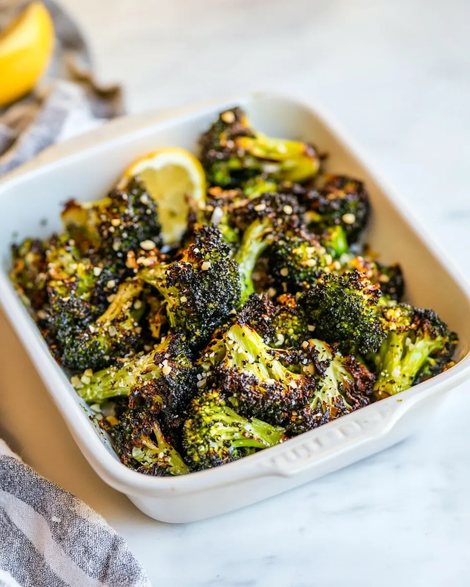Healthy How to Roast Frozen Broccoli dish photo