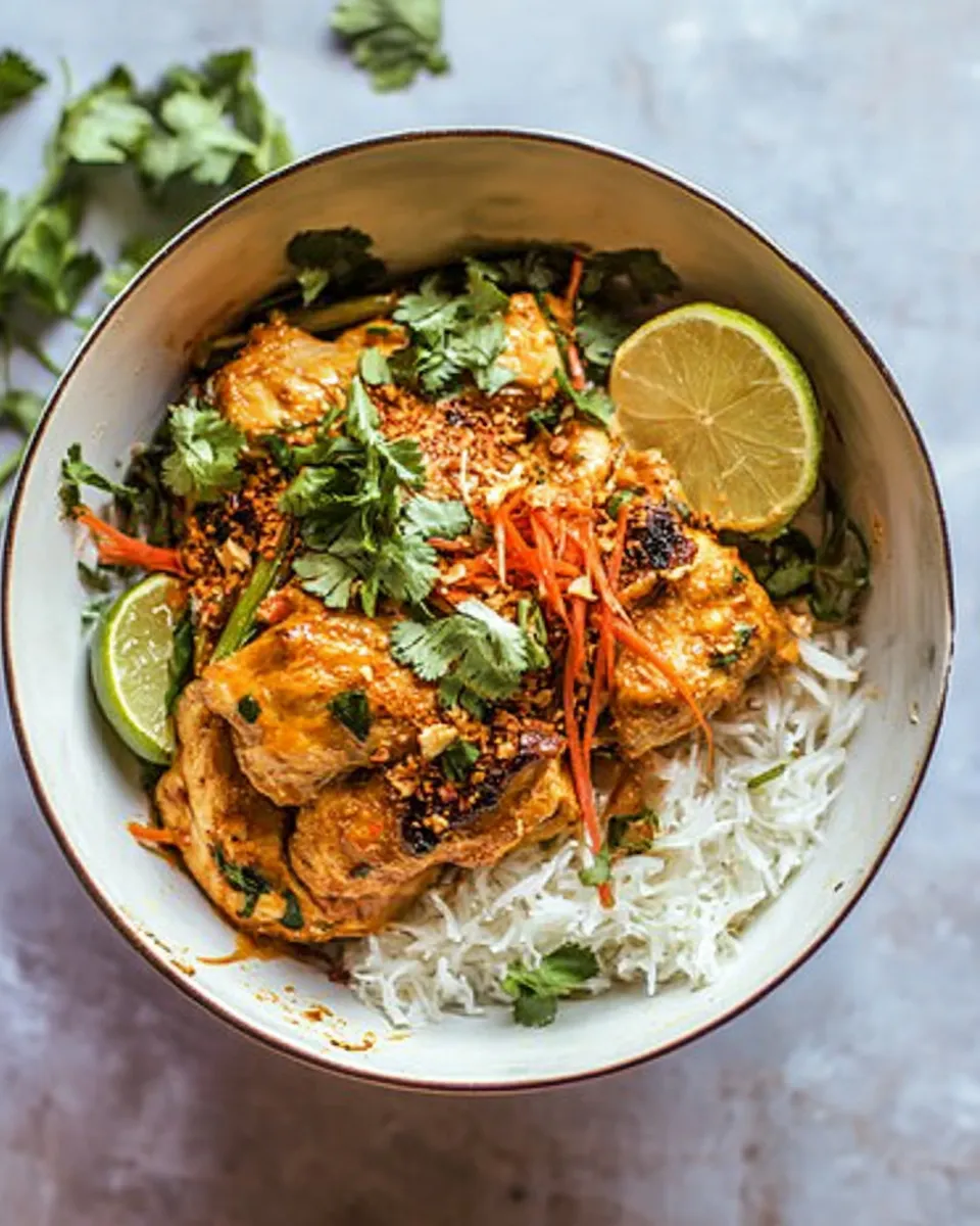 Easy Instant Pot Thai Lemongrass Chicken. photo