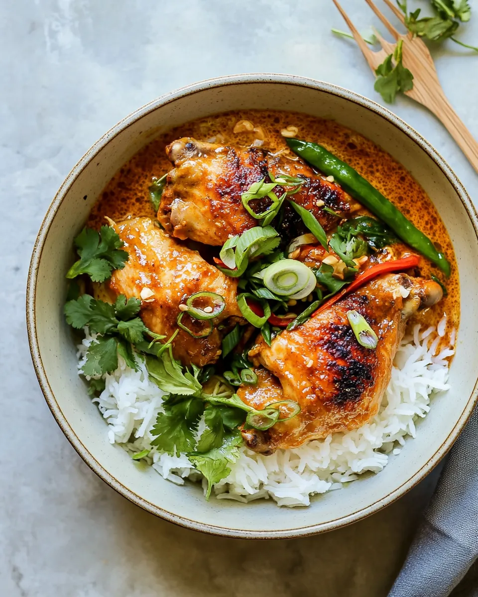 Fresh Instant Pot Thai Lemongrass Chicken. image