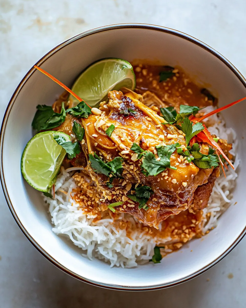 Savory Instant Pot Thai Lemongrass Chicken. picture