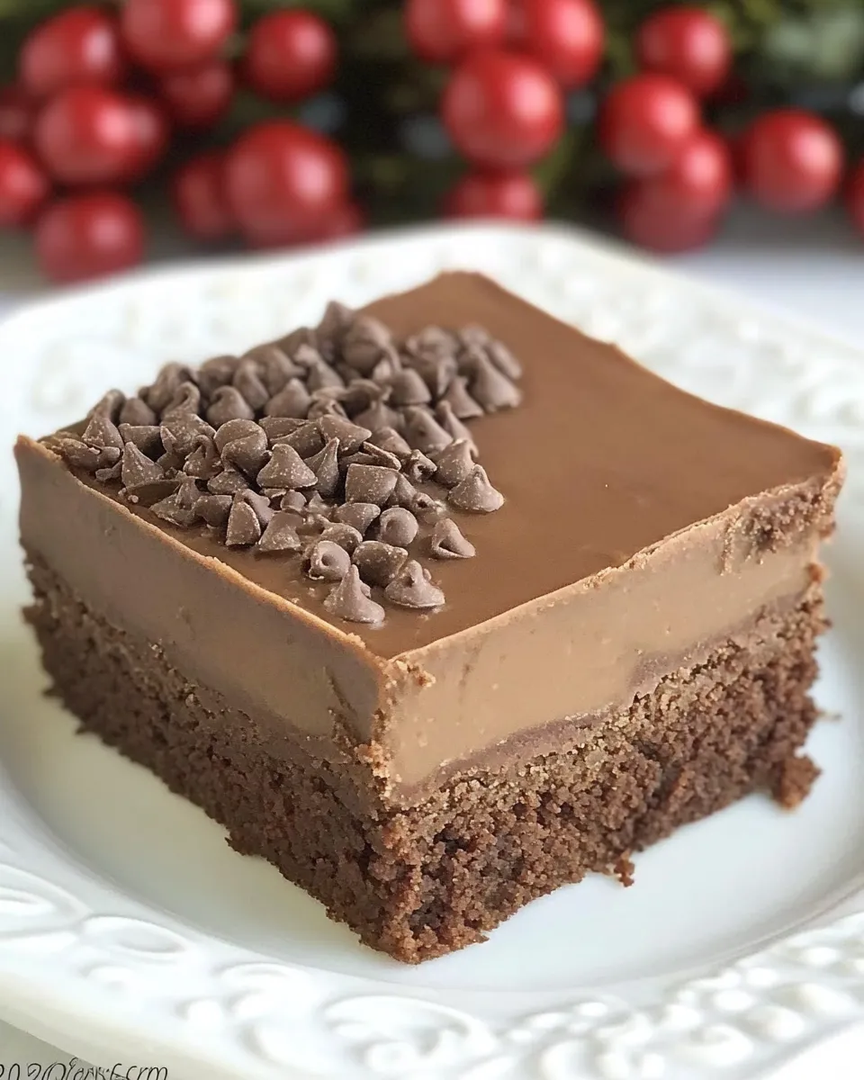 Classic Irish Cream Brownies image