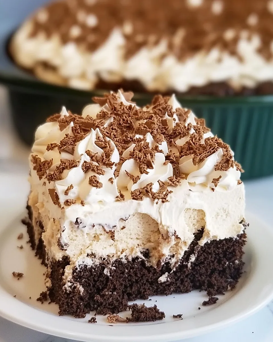 Classic Irish Cream Poke Cake image
