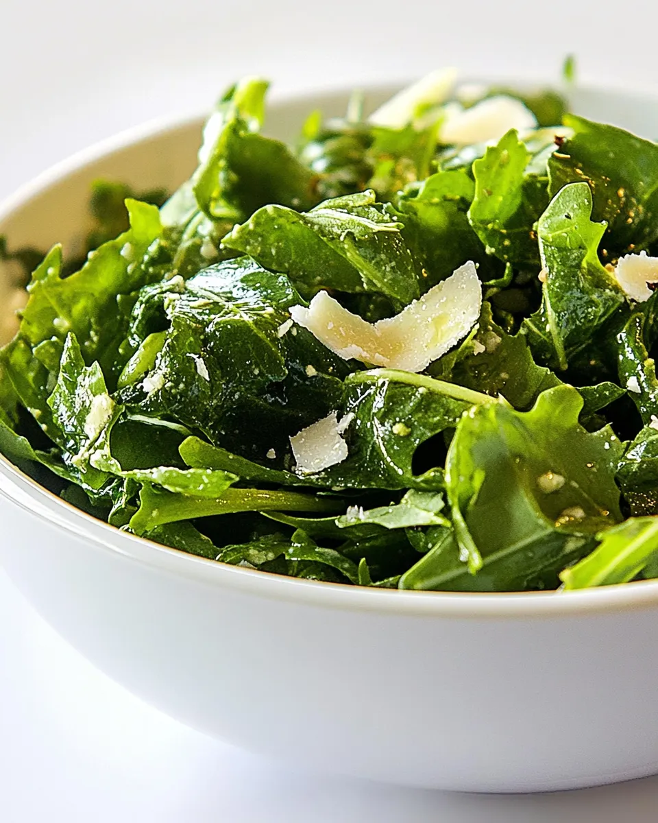 Easy Kale and Arugula Salad recipe photo