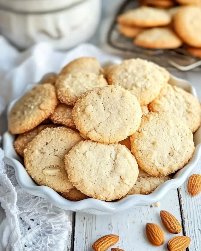 Homemade Keebler Almond Shortbread Cookies photo