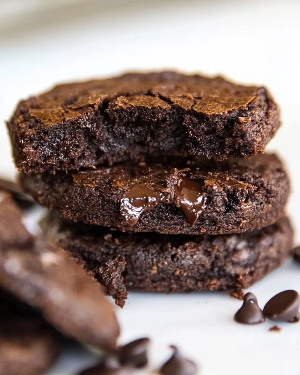 Homemade Keto Brownie Cookies photo
