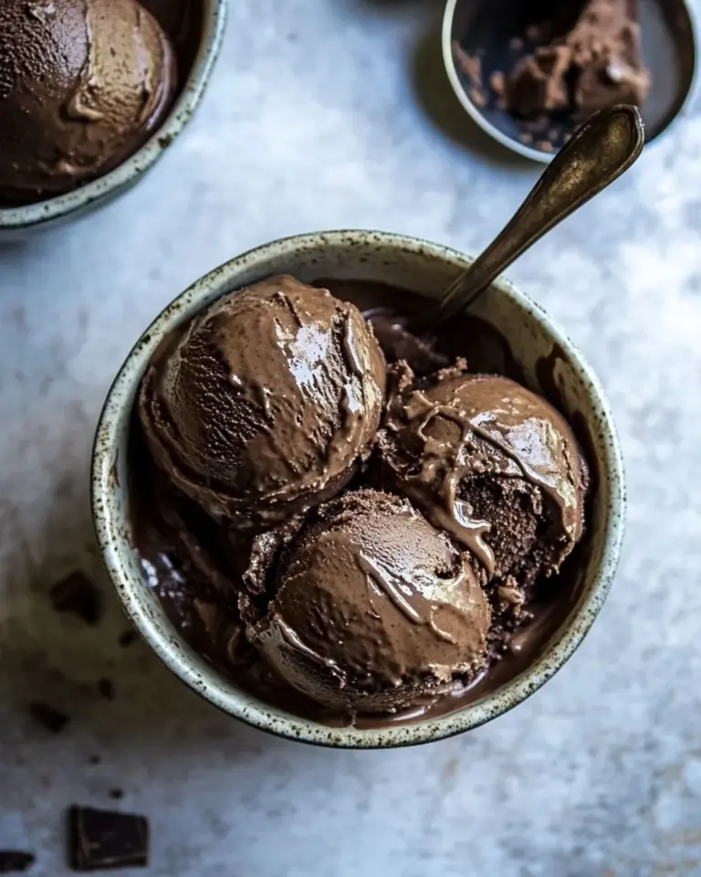 Easy Keto Chocolate Ice Cream (Vegan) photo