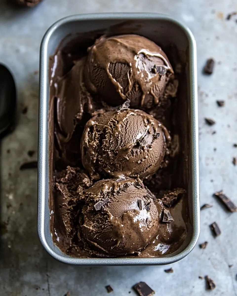 Delicious Keto Chocolate Ice Cream (Vegan) image