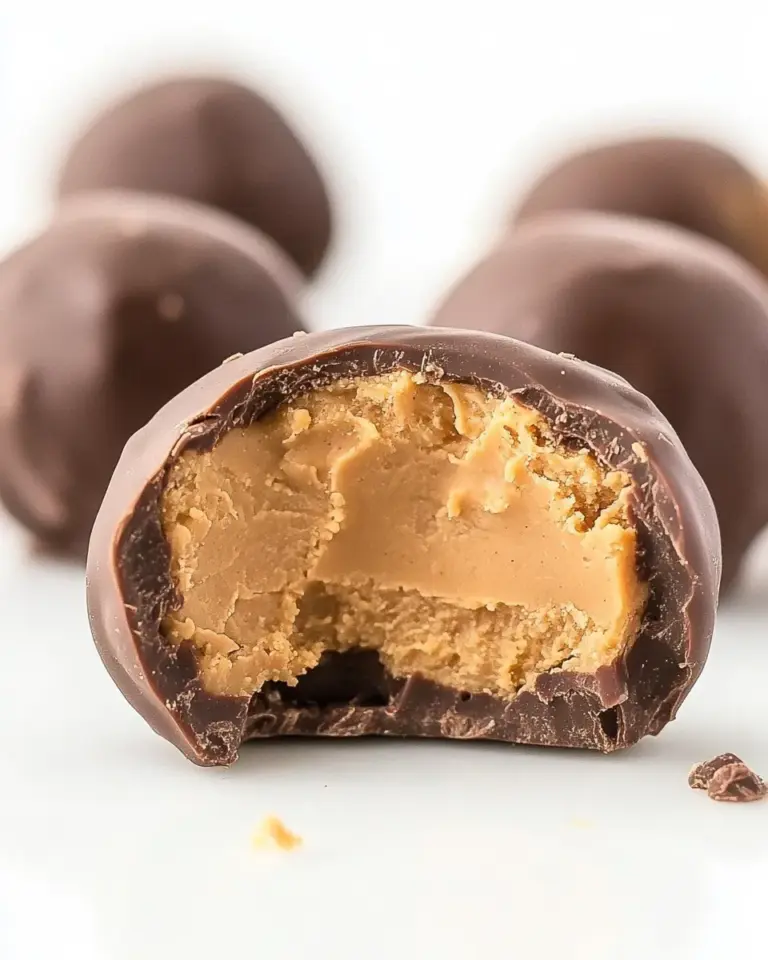 Homemade Keto Chocolate Peanut Butter Balls photo