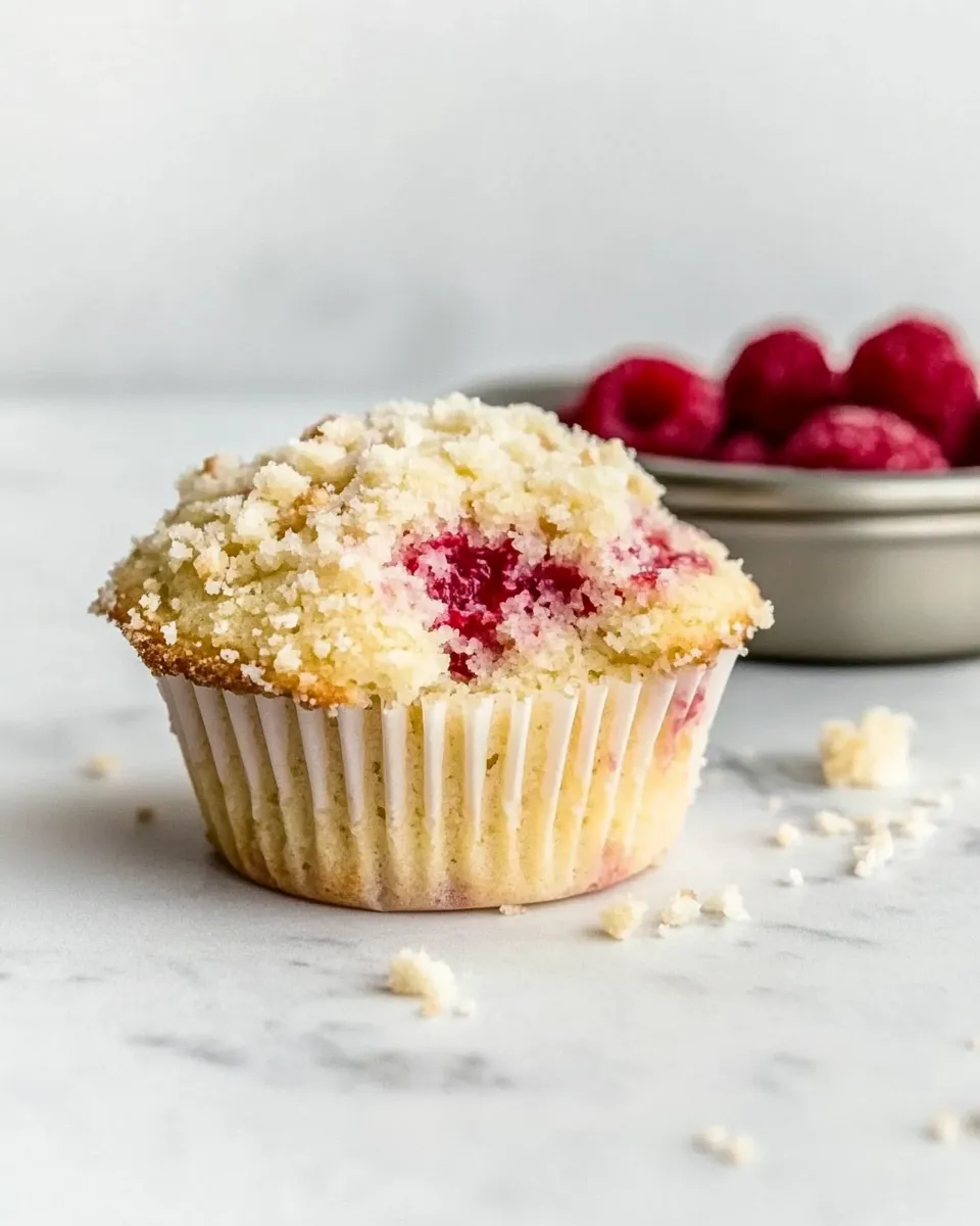 Easy Keto Raspberry Muffins image