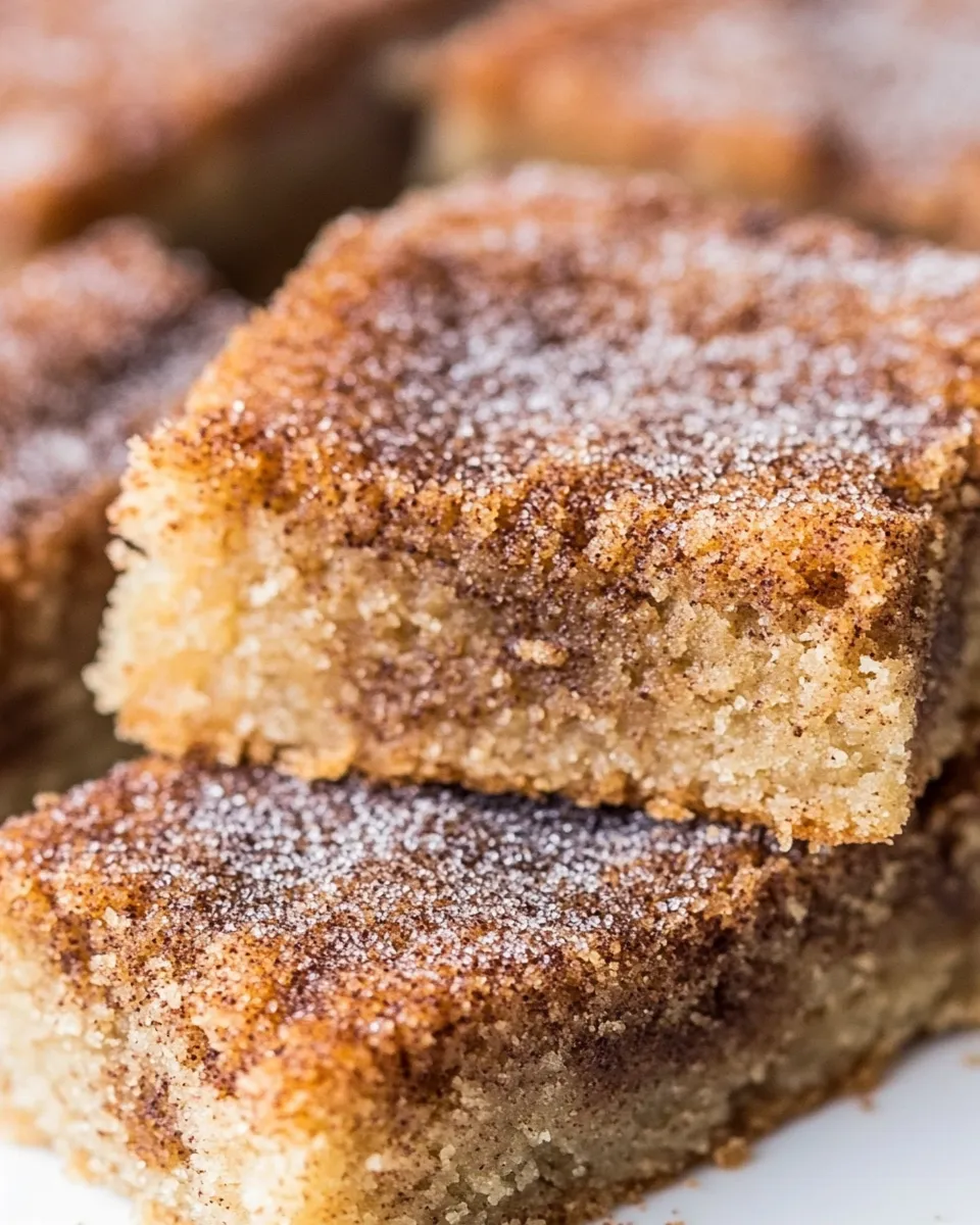Classic Keto Snickerdoodle Cookie Bars image