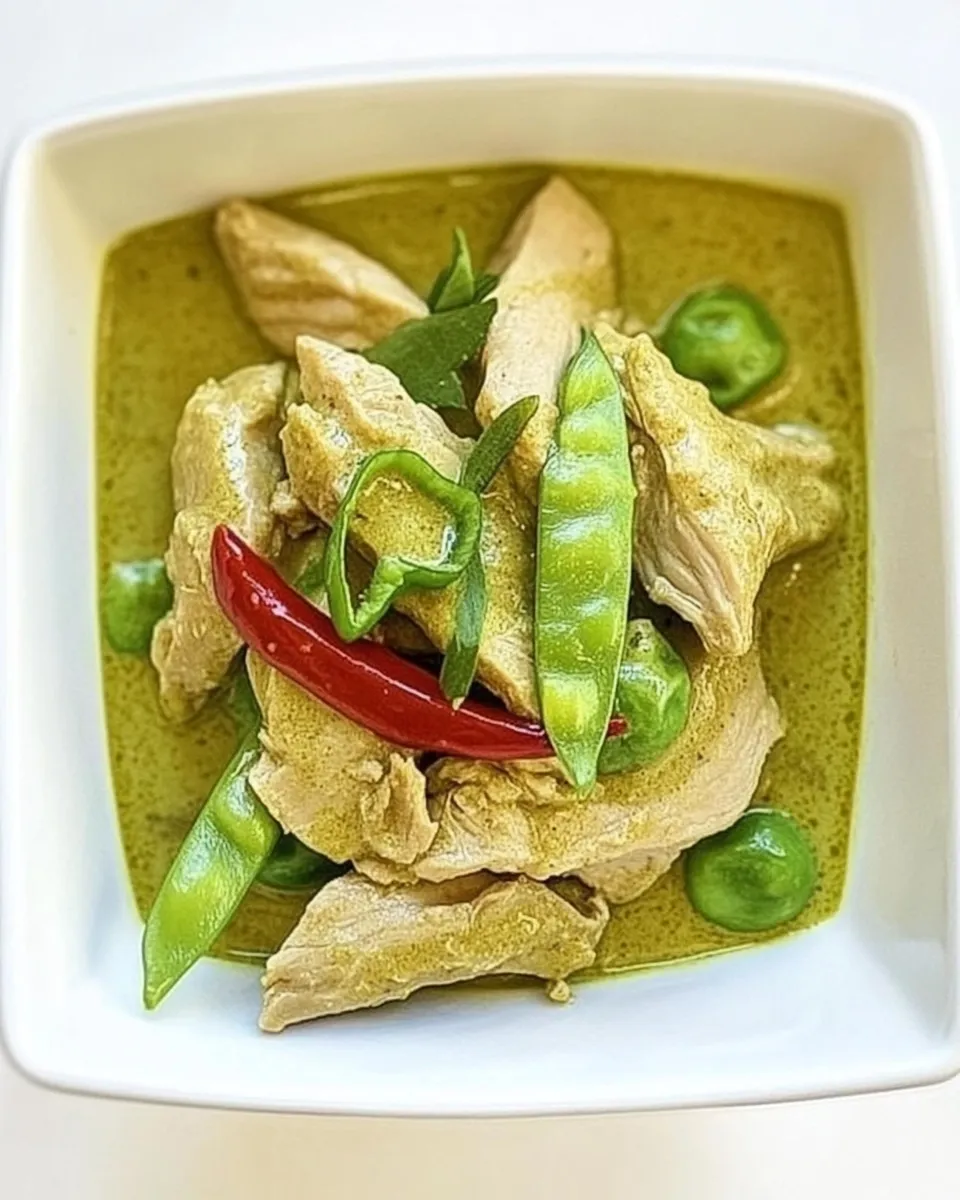 Homemade Keto Thai Green Curry photo