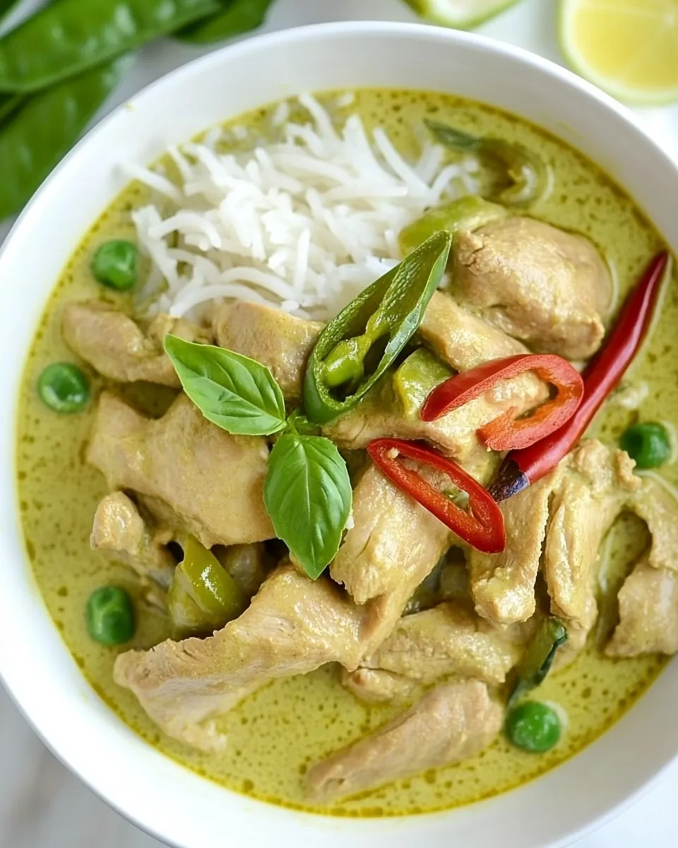 Easy Keto Thai Green Curry recipe photo