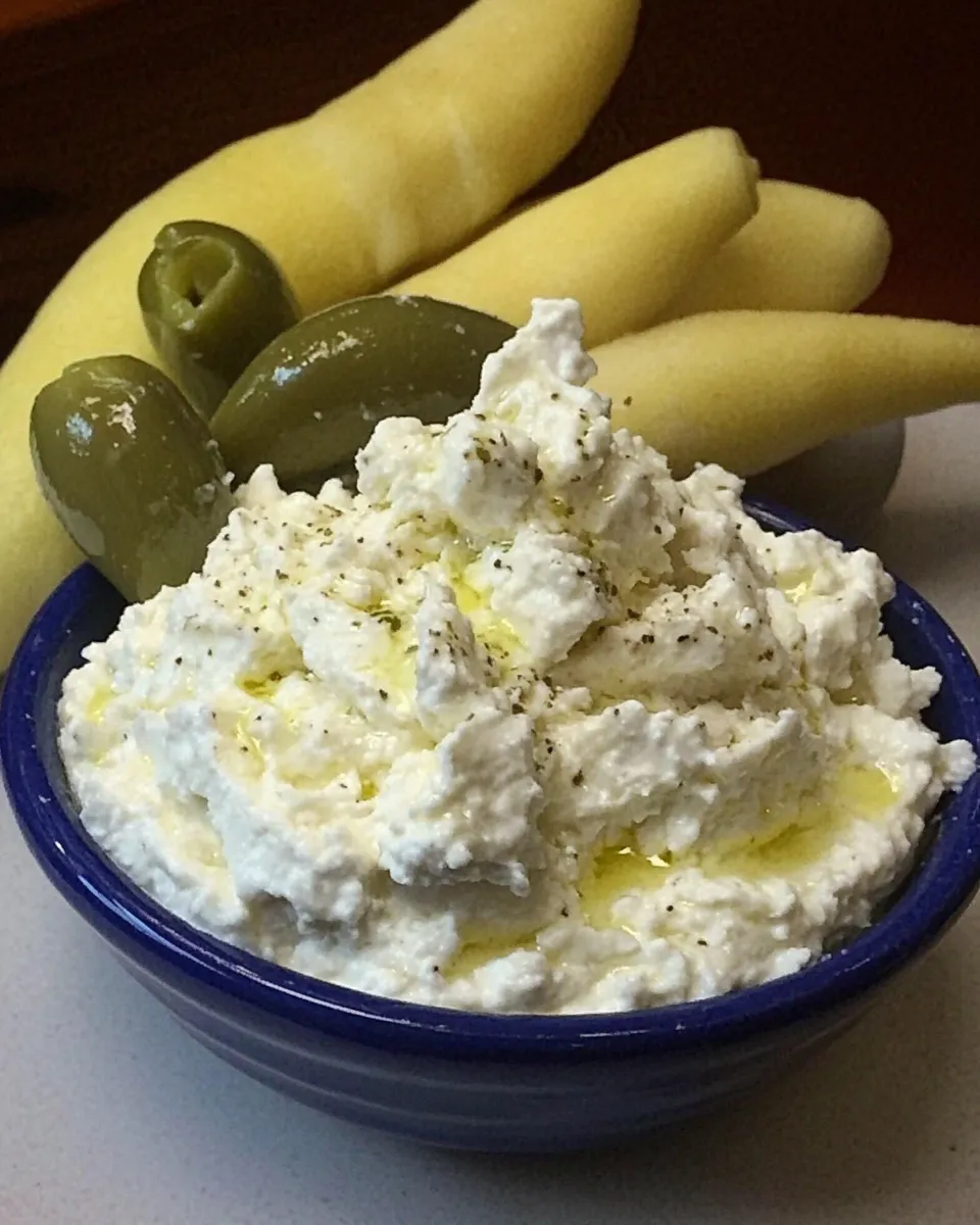 Homemade Kopanisti (Greek Feta & Pepperoncini Spread) photo