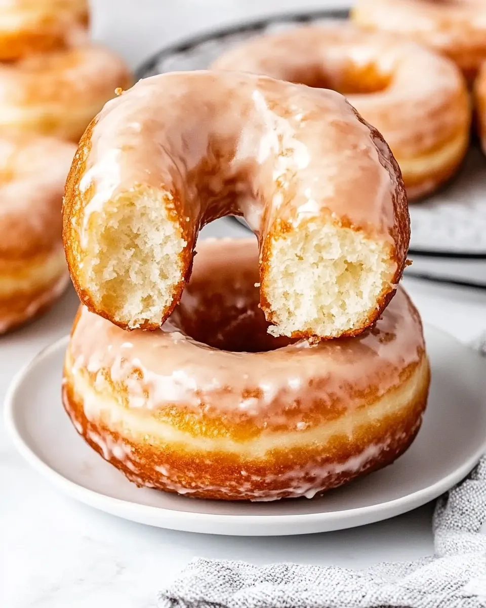 Easy Krispy Kreme Donut Recipe shot