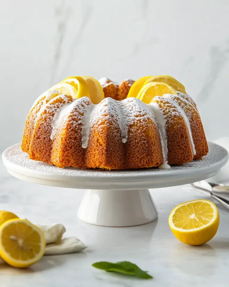 Easy Lemon Bundt Cake With Cake Mix photo