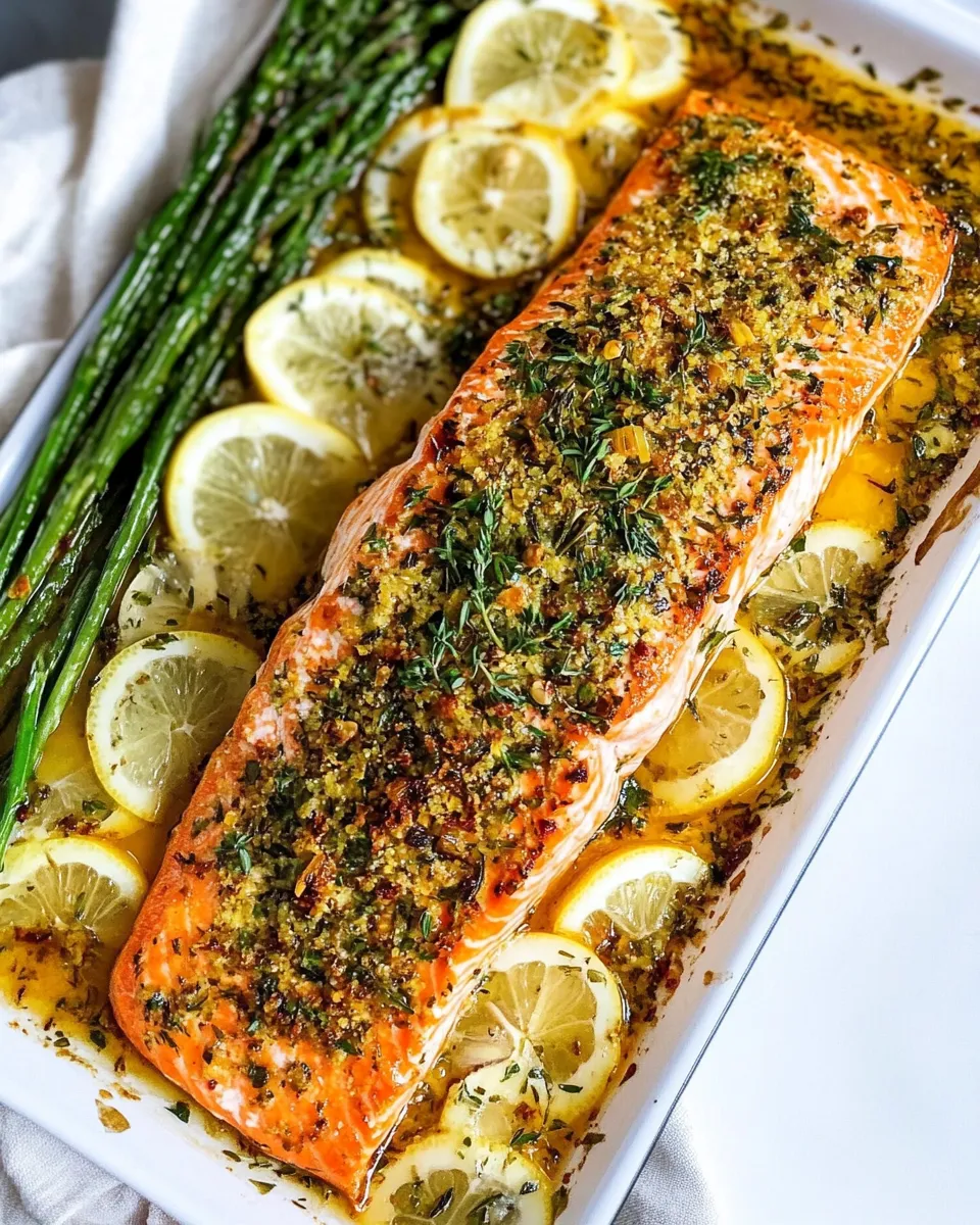 Easy Lemon Garlic Butter Salmon recipe photo