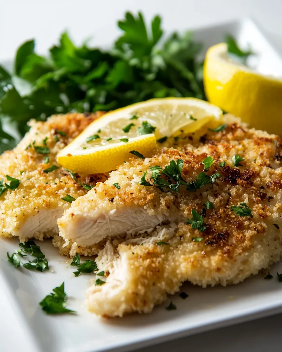 Delicious Lemon Panko Chicken image