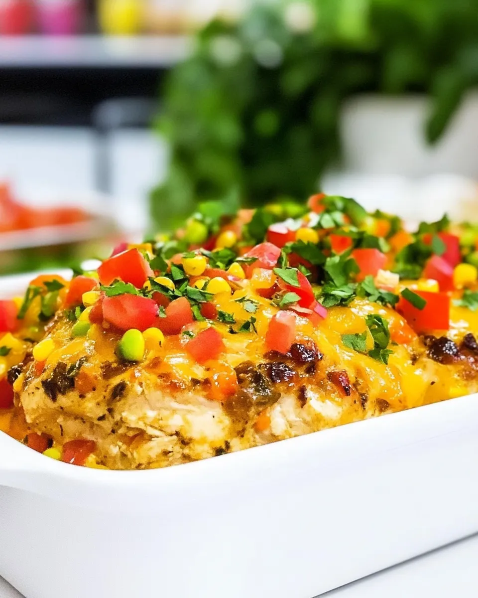Quick Loade Santa Fe Chicken Bake recipe photo