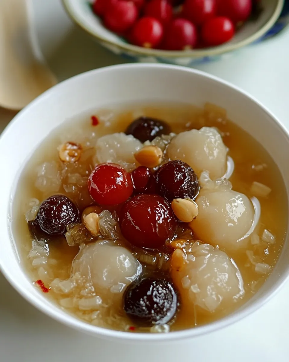 Easy Longan Tong Sui recipe photo