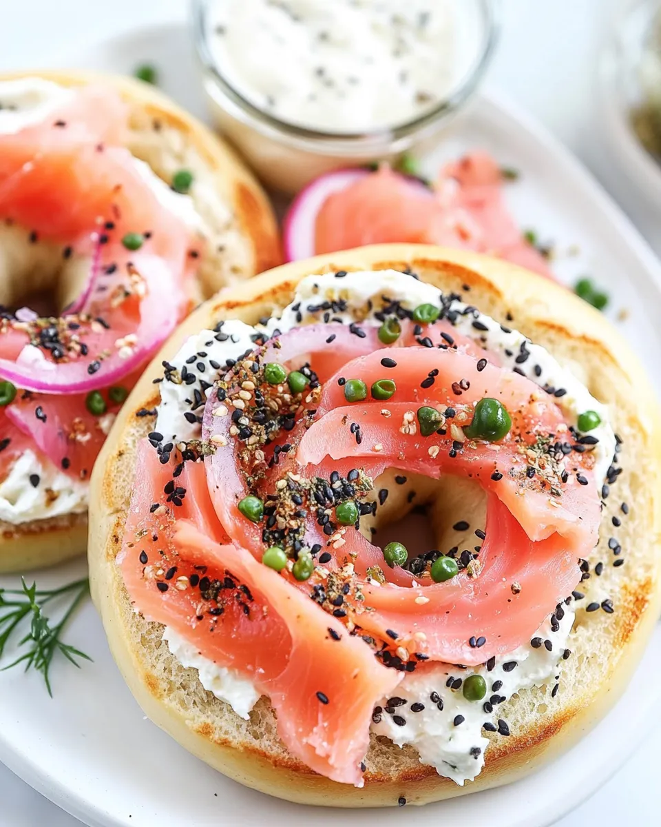Classic Lox Bagel image