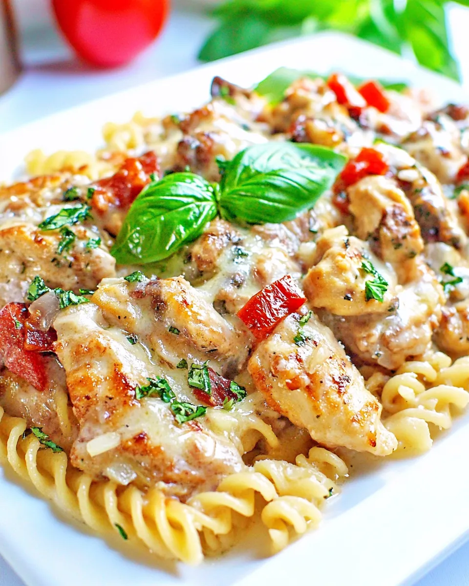 Easy Marry Me Chicken Pasta dish photo