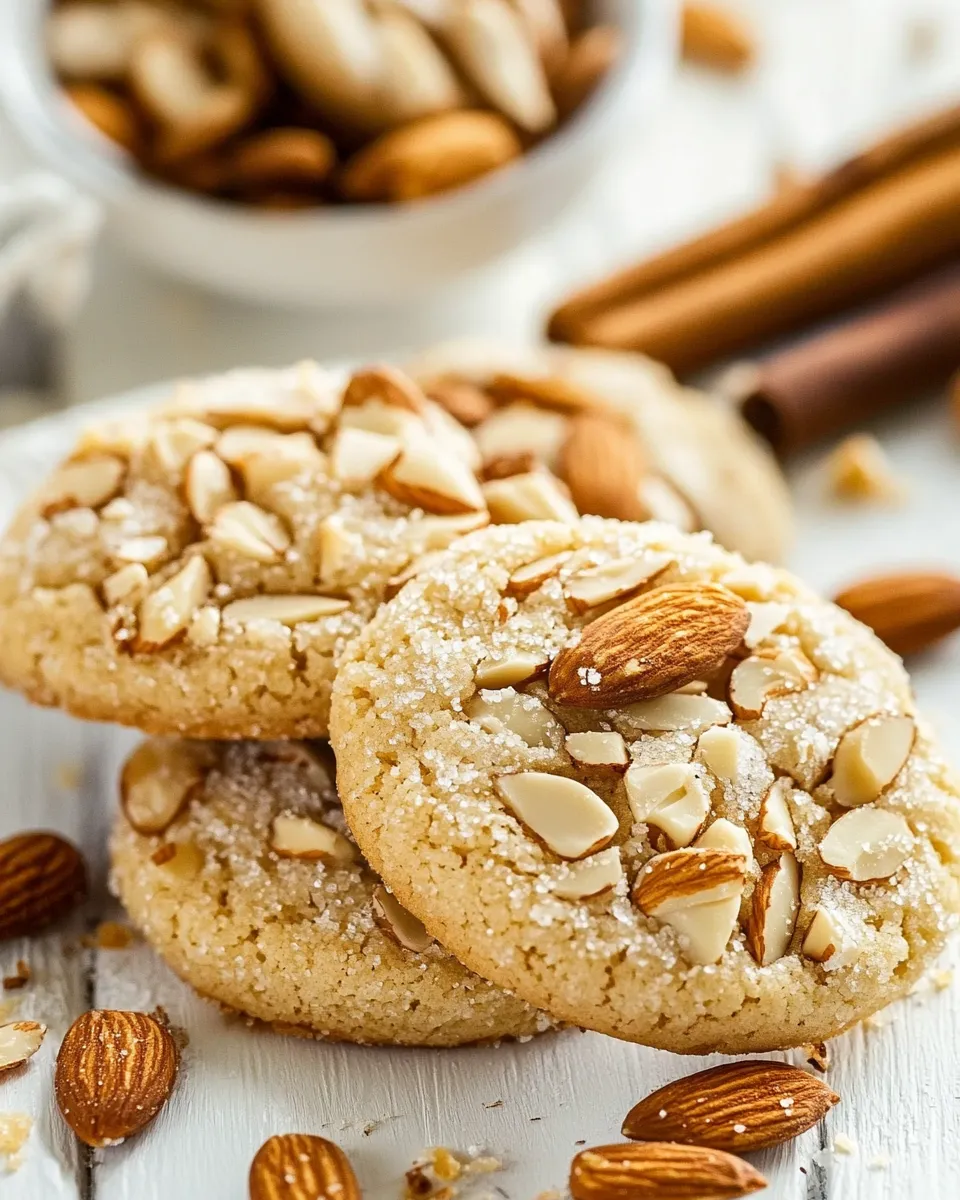 Homemade Marzipan-Stuffed Almond Sugar Cookies photo