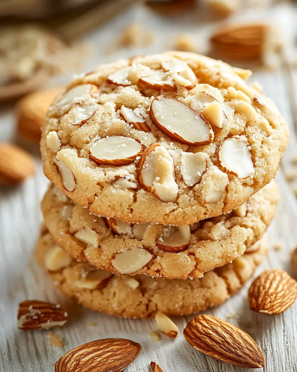 Delicious Marzipan-Stuffed Almond Sugar Cookies shot