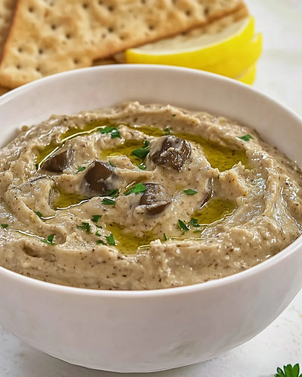 Classic Melitzanosalata Greek Eggplant Dip image