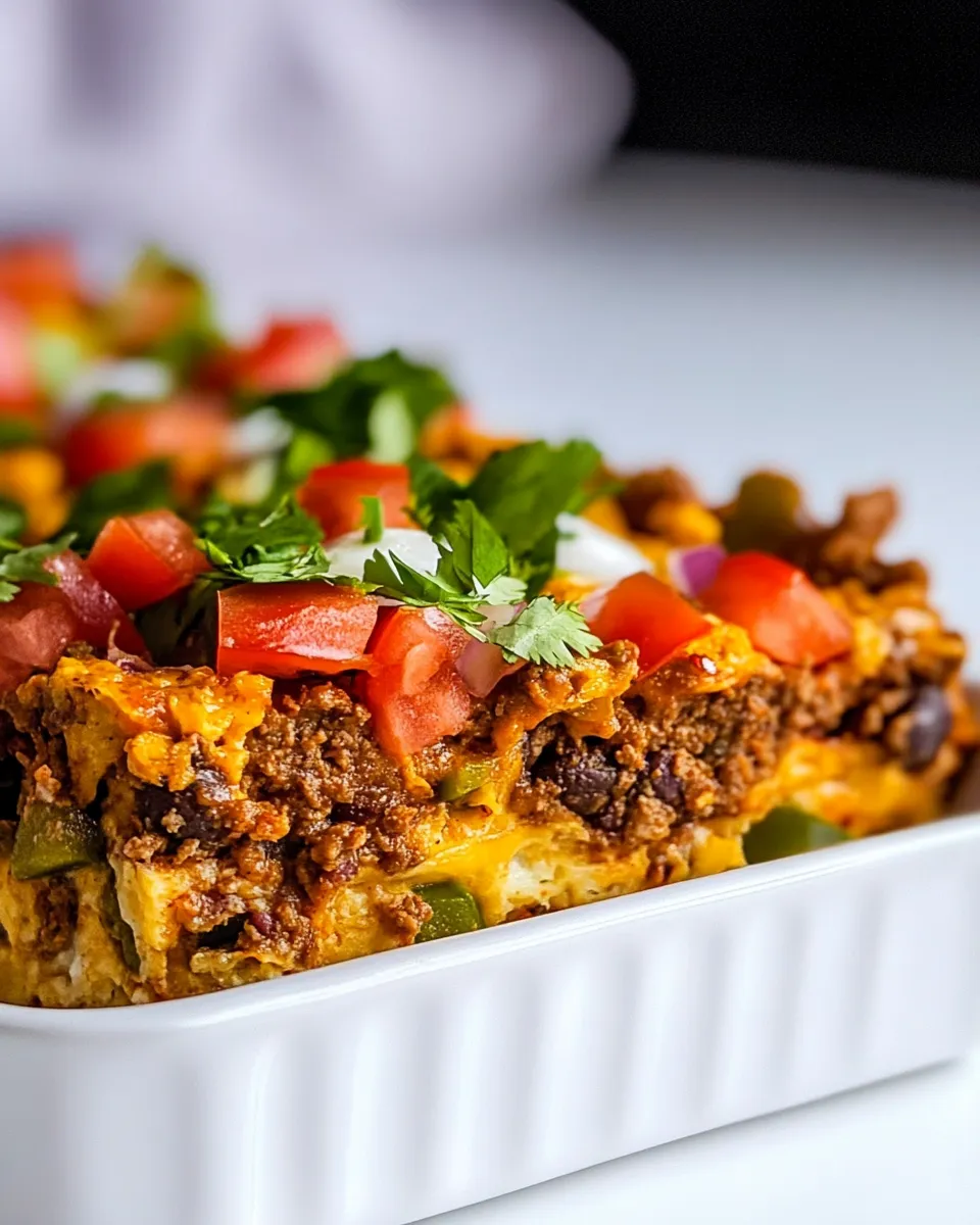 Homemade Mexican Breakfast Casserole photo