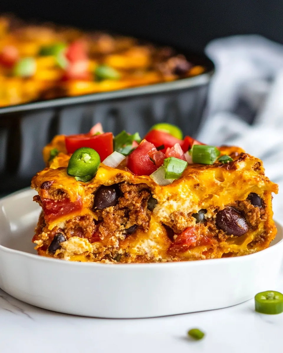 Easy Mexican Breakfast Casserole recipe photo