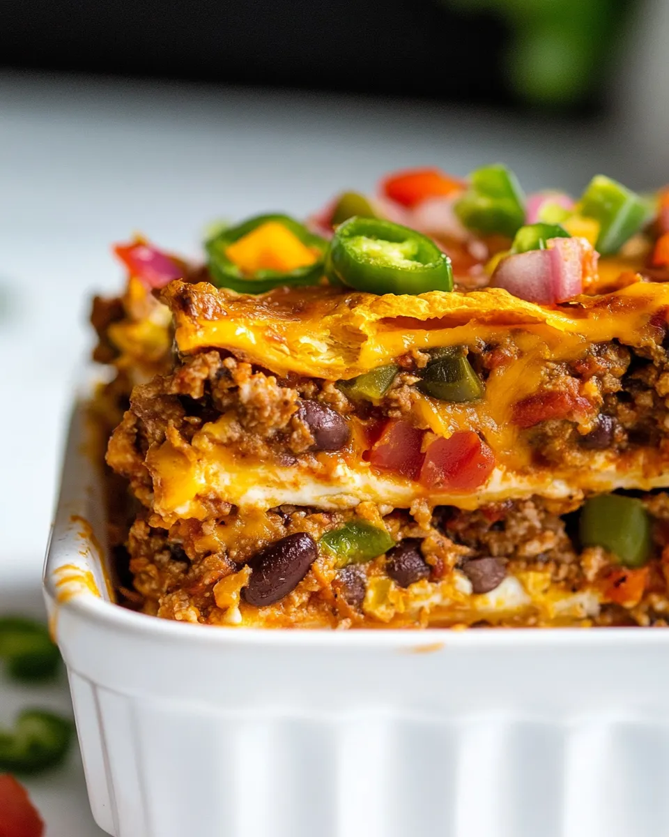 Delicious Mexican Breakfast Casserole shot