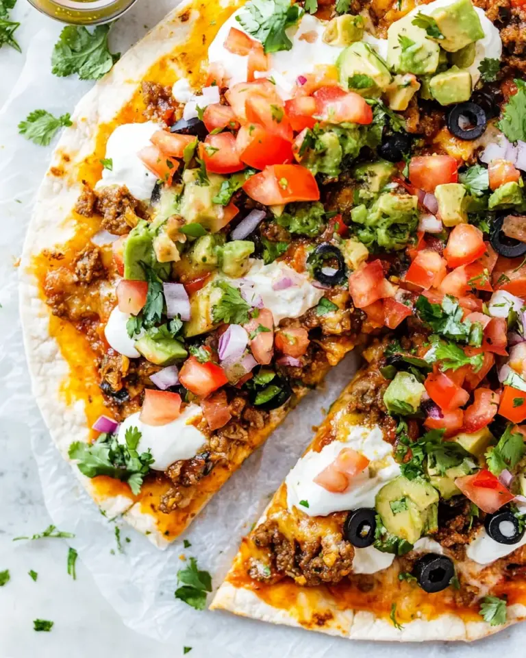 Homemade Mexican Pizza (Taco Bell Copycat) photo