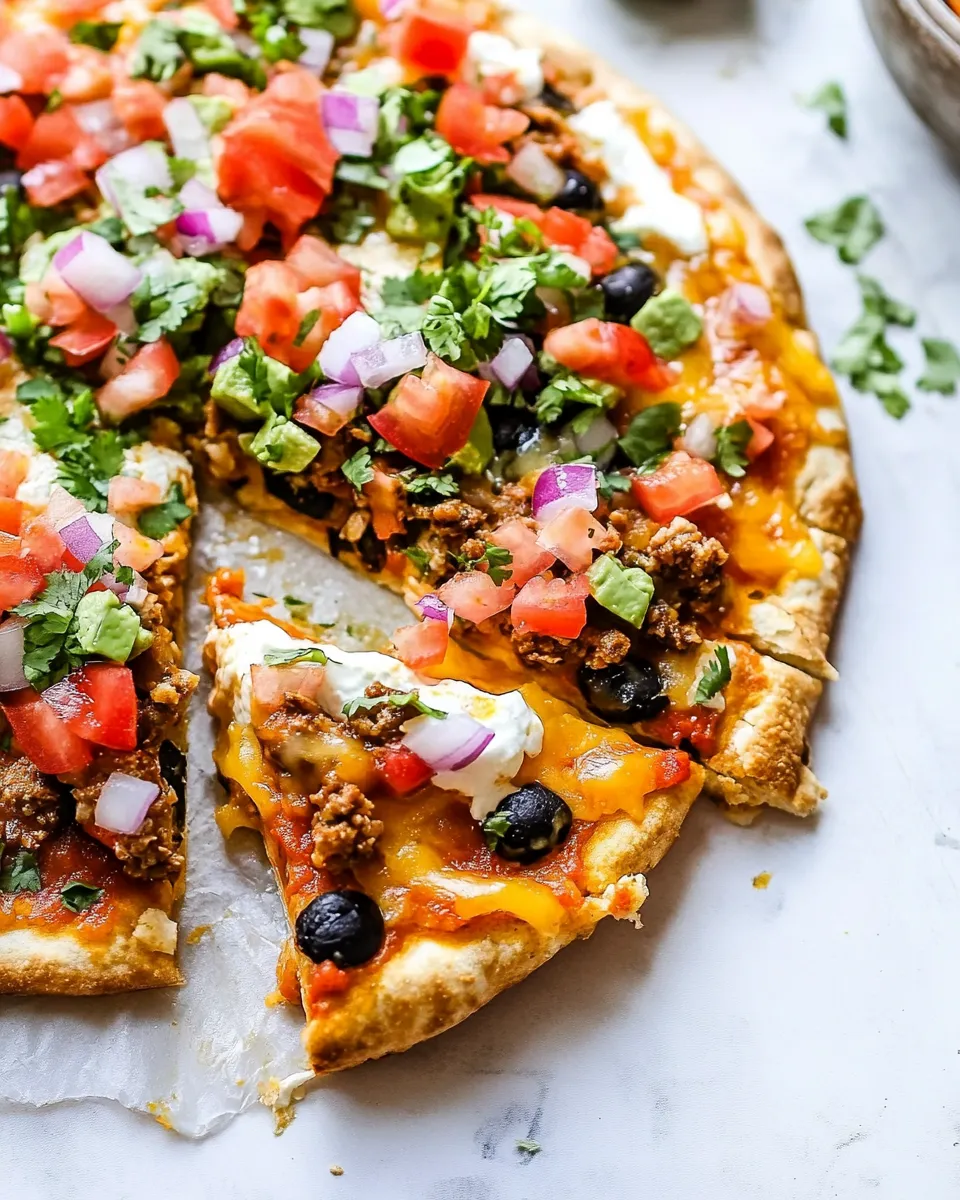 Delicious Mexican Pizza (Taco Bell Copycat) image