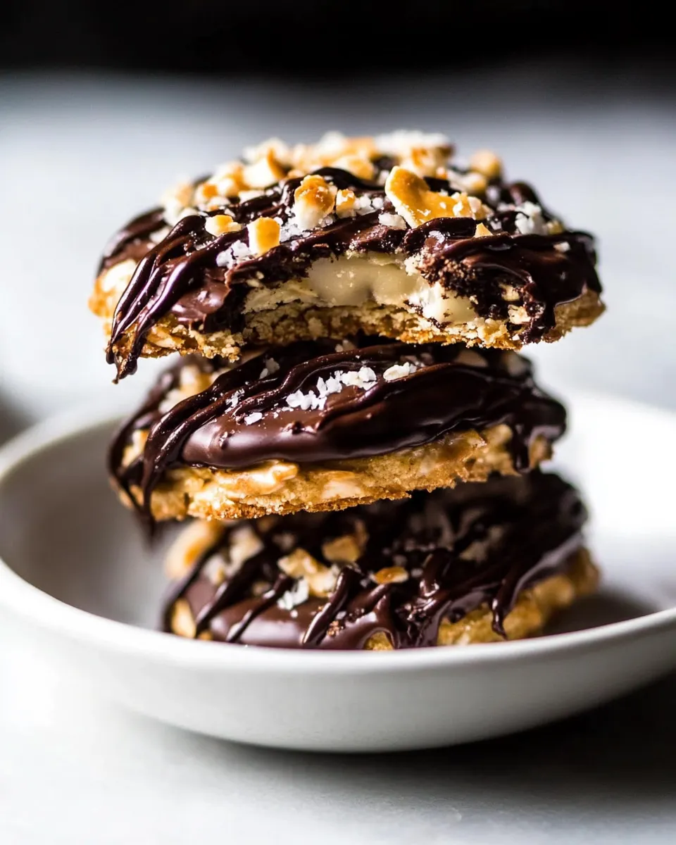 Fresh Mexican Samoas Cookies. recipe image