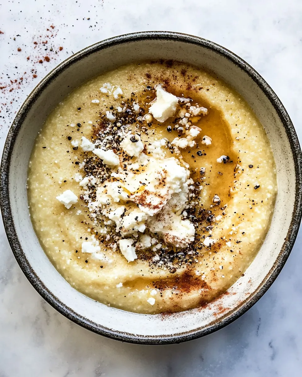 Savory Millet Polenta dish photo