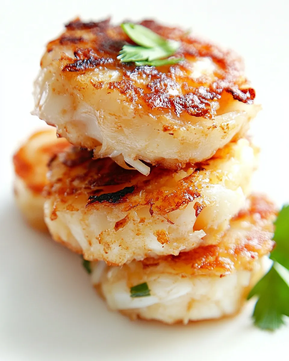 Delicious Mini Crab Cakes shot