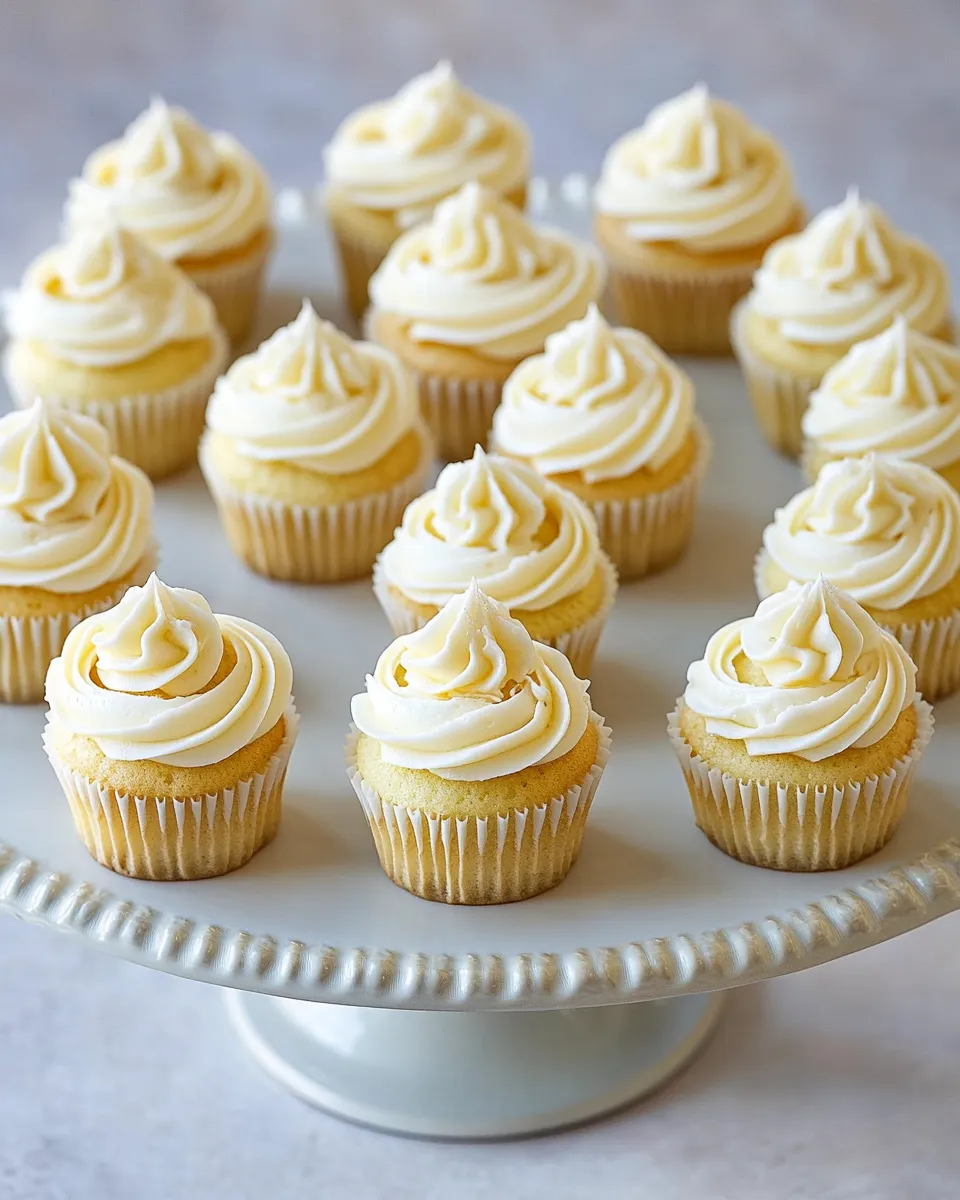 Classic Mini Cupcakes recipe photo