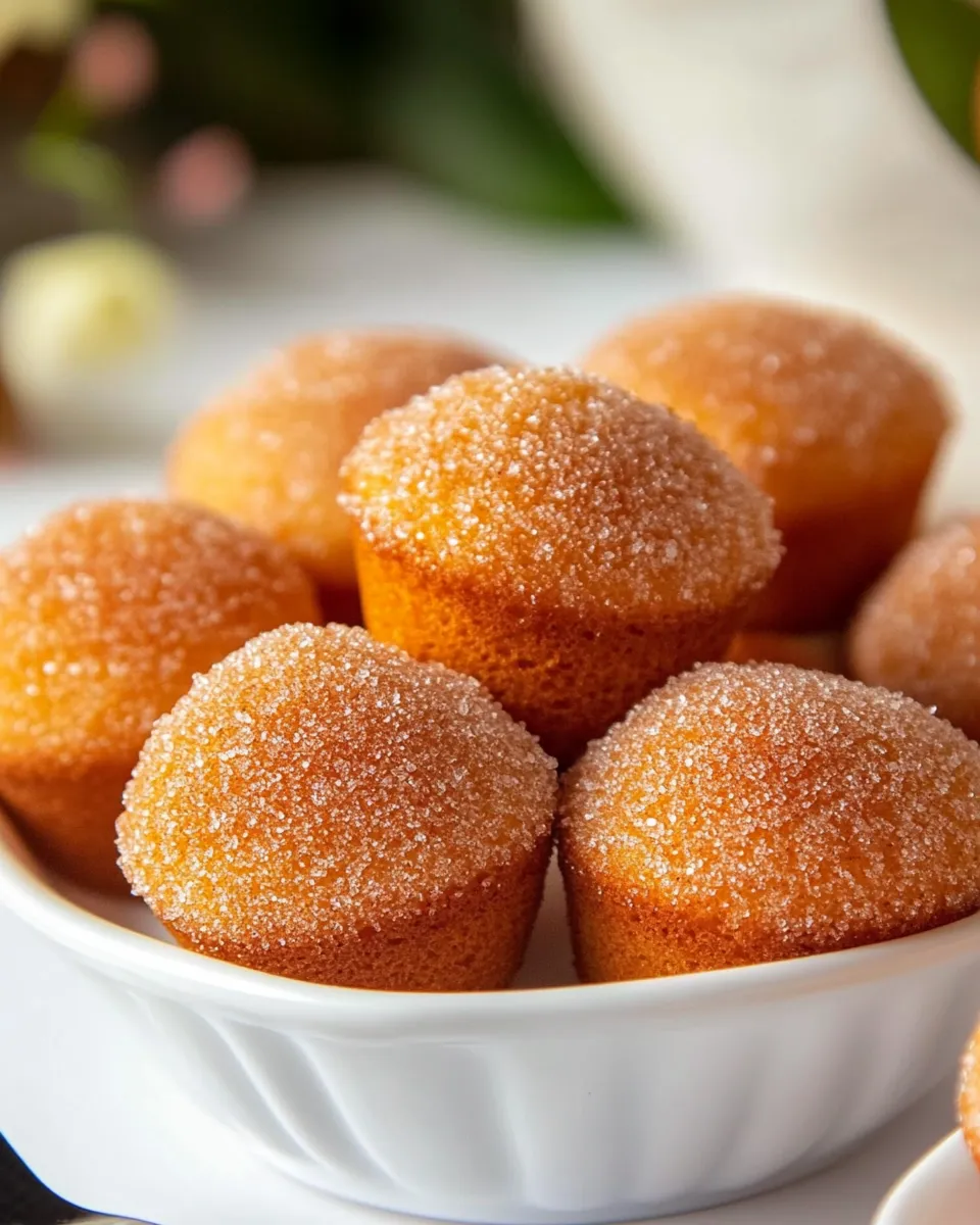 Easy Mini cinnamon muffins recipe photo