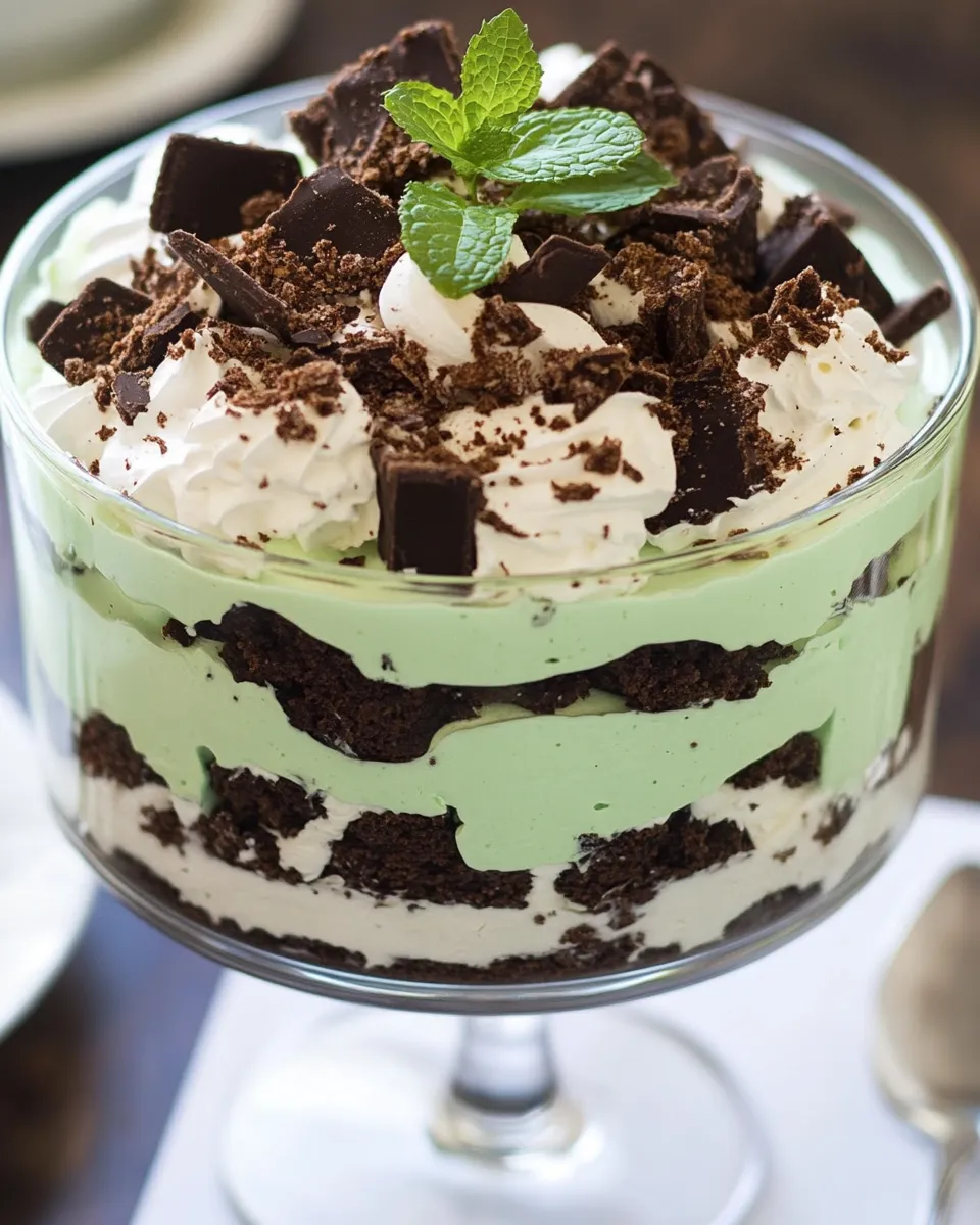 Classic Mint Trifle image