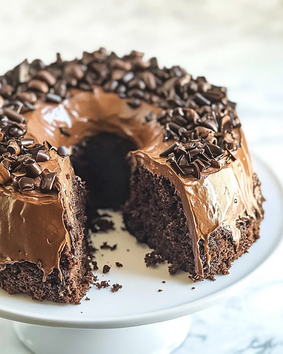 Easy Mocha Cake recipe photo