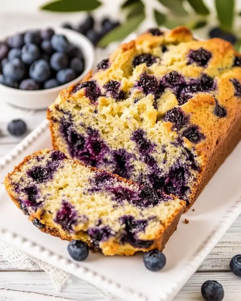 Homemade Moist Blueberry Bread photo