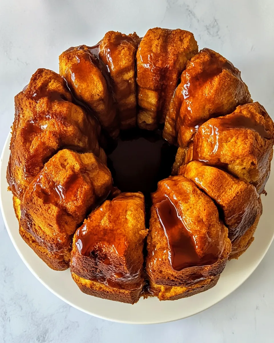 Delicious Monkey Bread shot