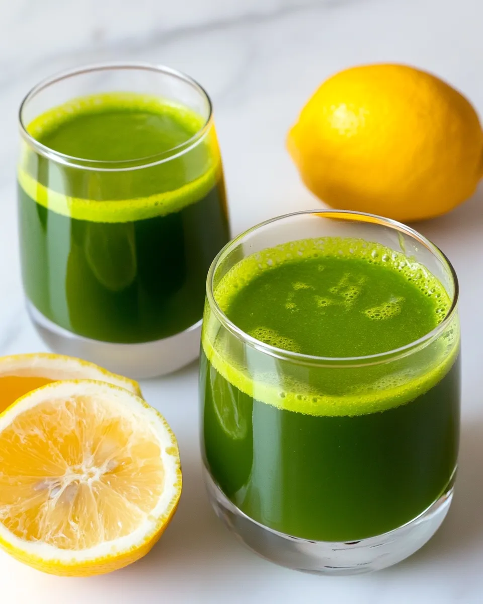 Homemade My Daily Green Juice photo