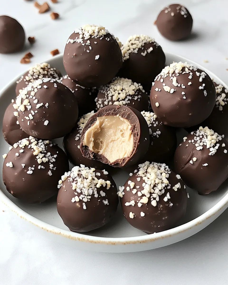 Quick No-Bake Peanut Butter Balls recipe photo