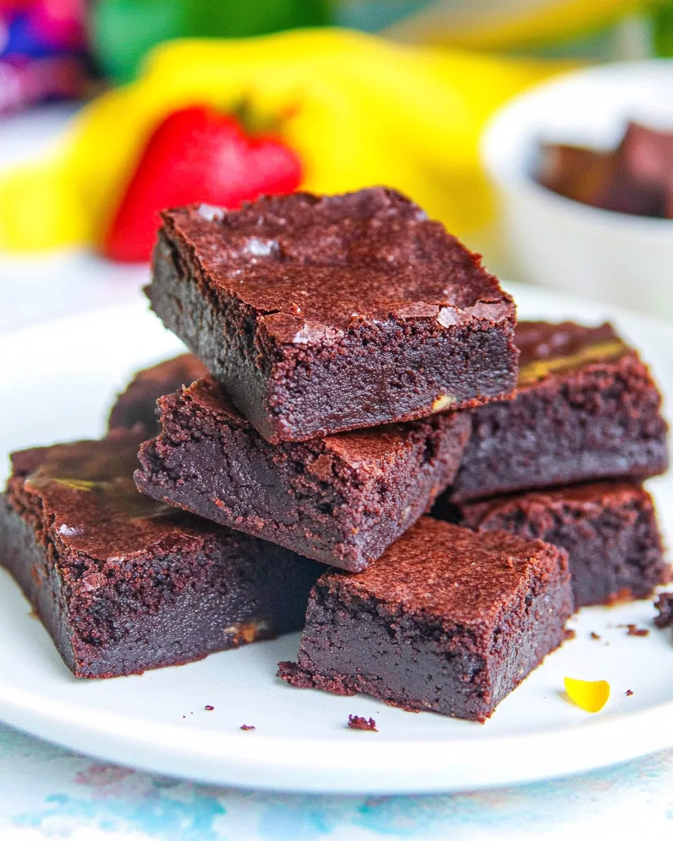 Healthy No Added Sugar Brownie Recipe image