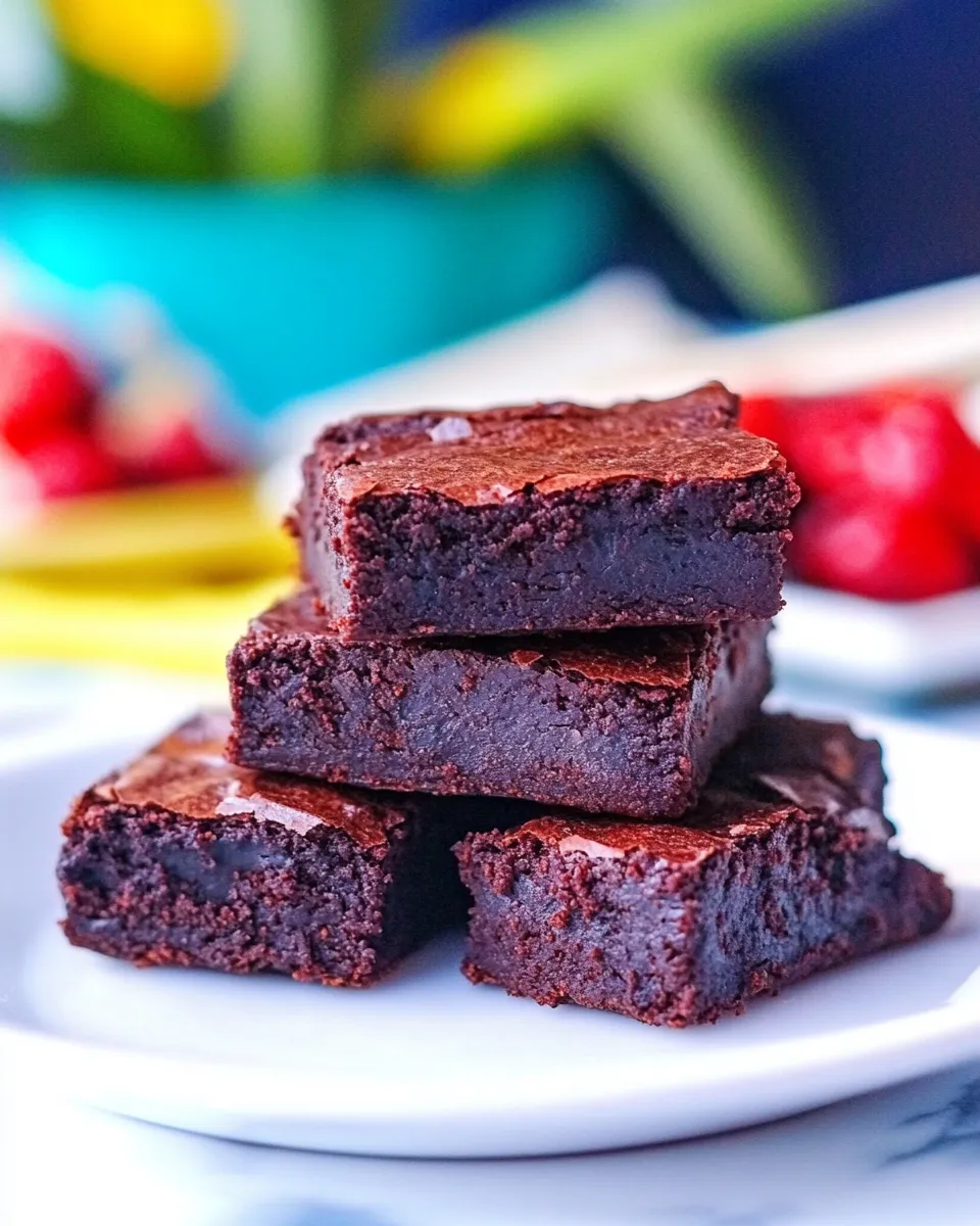 Classic No Added Sugar Brownie Recipe dish photo
